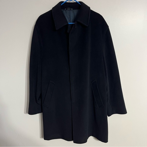 Vintage Men’s Polo University Club By Ralph Lauren Wool Long Jacket Size 46 - Picture 1 of 10